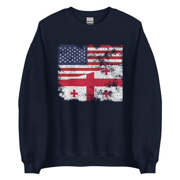 Georgia USA Flag Sweatshirt