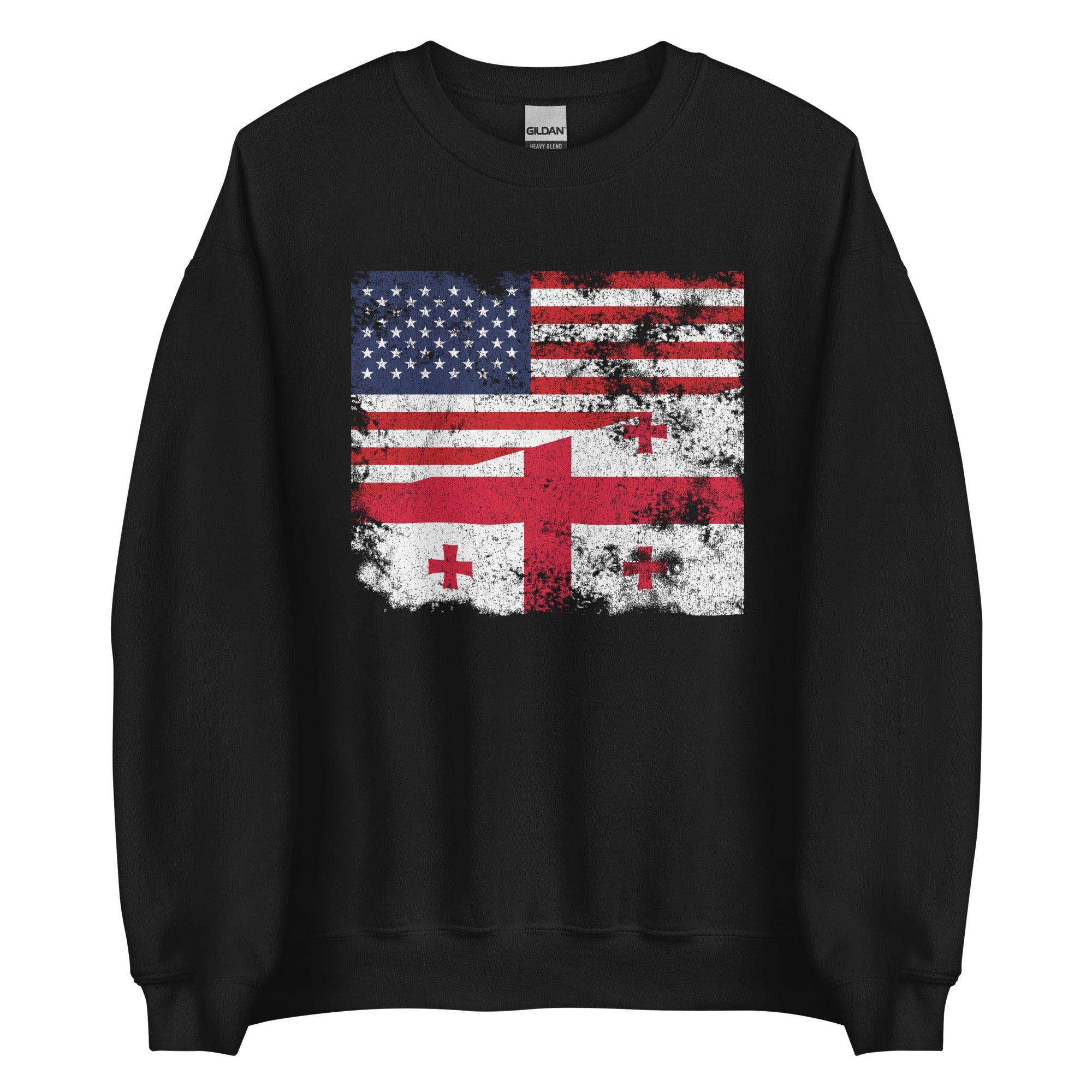 Georgia USA Flag Sweatshirt