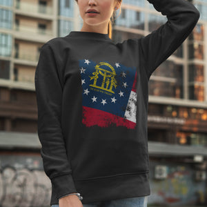 Georgia State Flag Sweatshirt