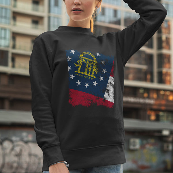 Georgia State Flag Sweatshirt
