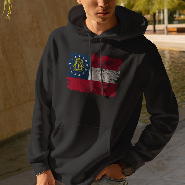 Georgia State Flag Hoodie