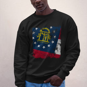 Georgia State Flag Sweatshirt