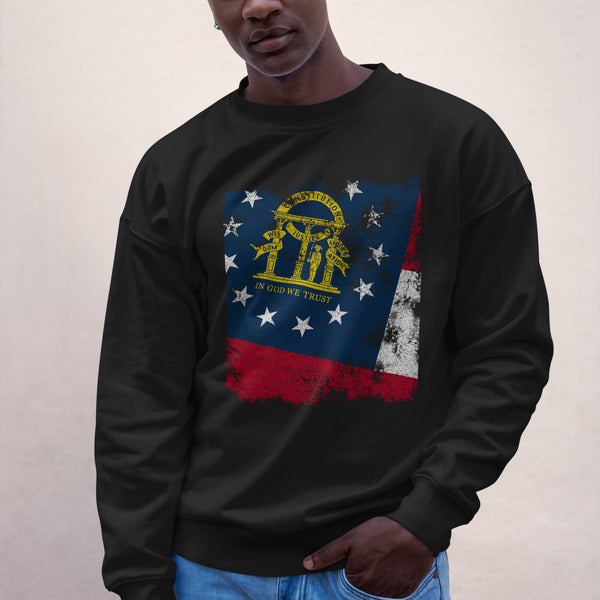 Georgia State Flag Sweatshirt