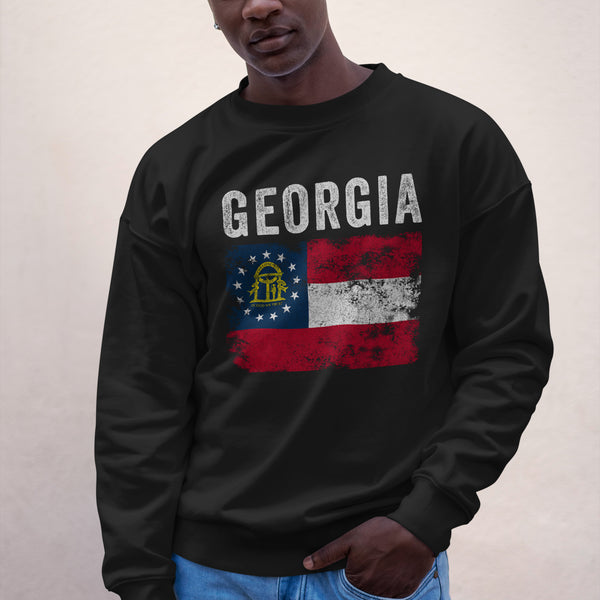 Georgia State Flag Sweatshirt