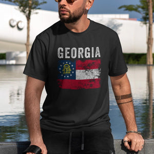 Georgia State Flag T-Shirt