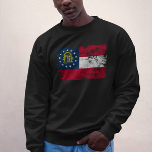 Georgia State Flag Sweatshirt