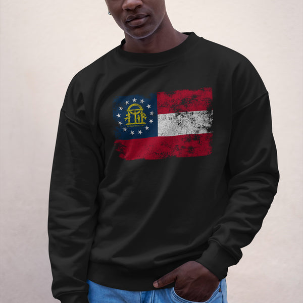 Georgia State Flag Sweatshirt