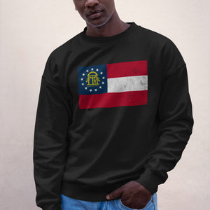 Georgia State Flag Sweatshirt