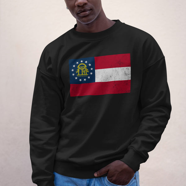 Georgia State Flag Sweatshirt