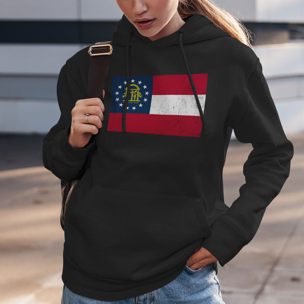 Georgia State Flag Hoodie
