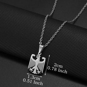German Eagle Pendant Necklace