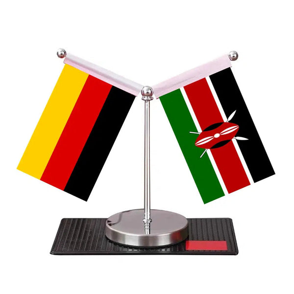 Germany Eritrea Desk Flag - Custom Table Flags (Mini)