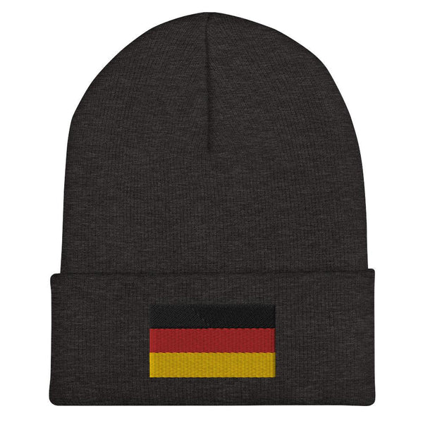 Germany Flag Beanie - Embroidered Winter Hat