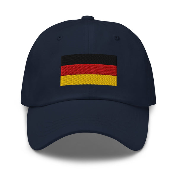 Germany Flag Cap - Adjustable Embroidered Dad Hat