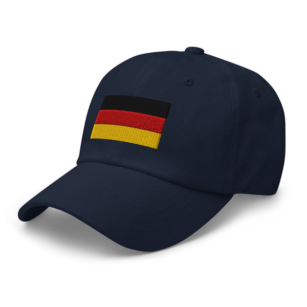 Germany Flag Cap - Adjustable Embroidered Dad Hat