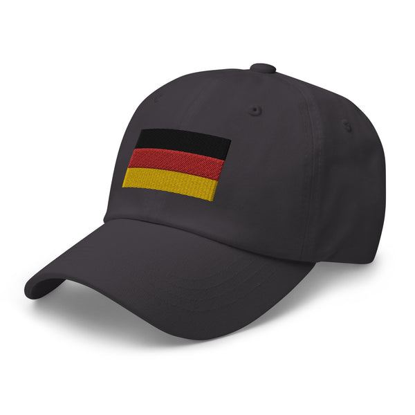 Germany Flag Cap - Adjustable Embroidered Dad Hat