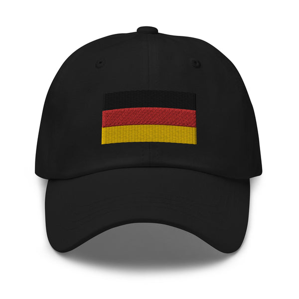 Germany Flag Cap - Adjustable Embroidered Dad Hat