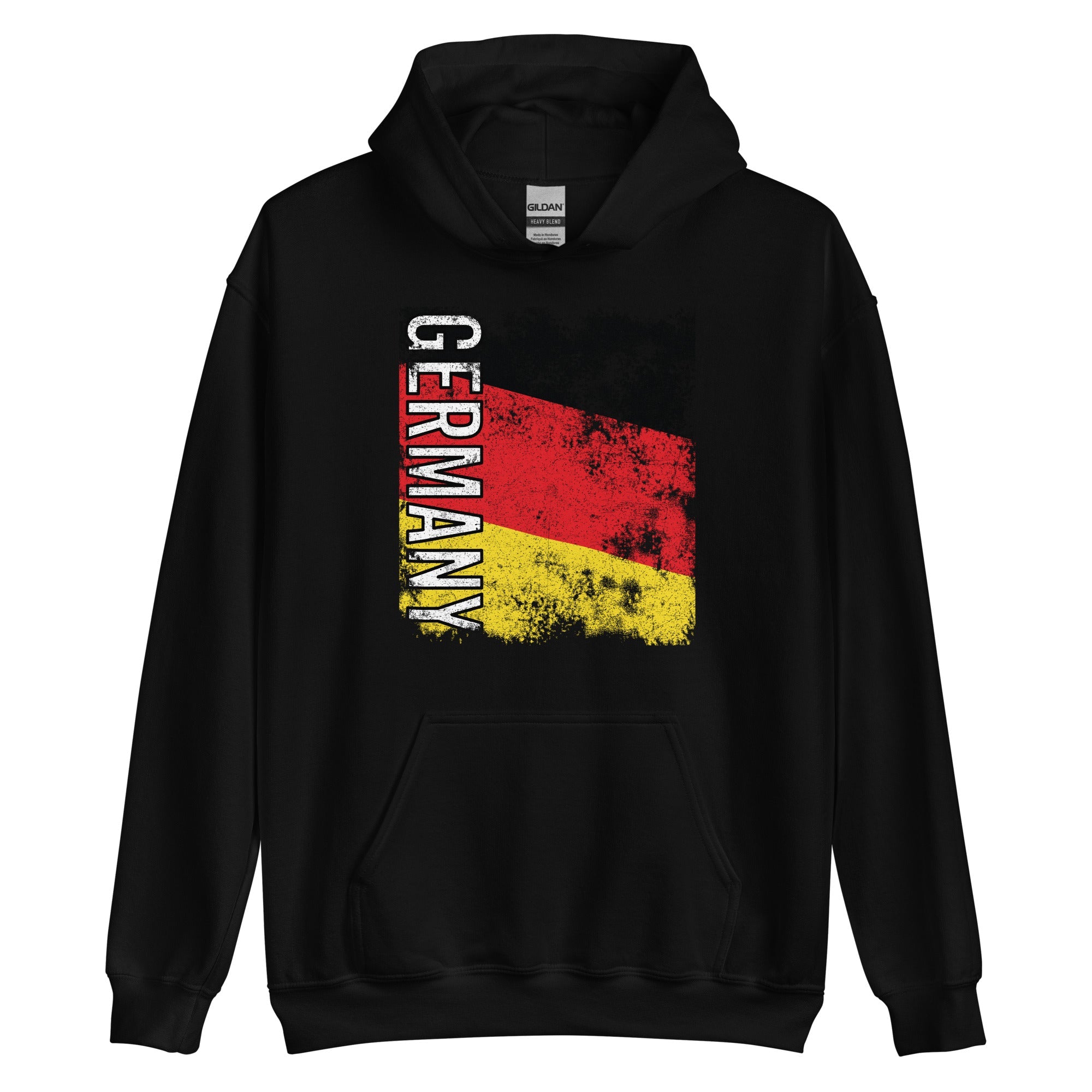 Germany Flag - Distressed Flag Hoodie