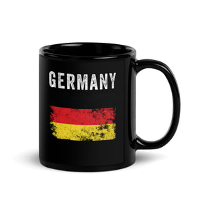 Germany Flag Distressed - German Flag Mug