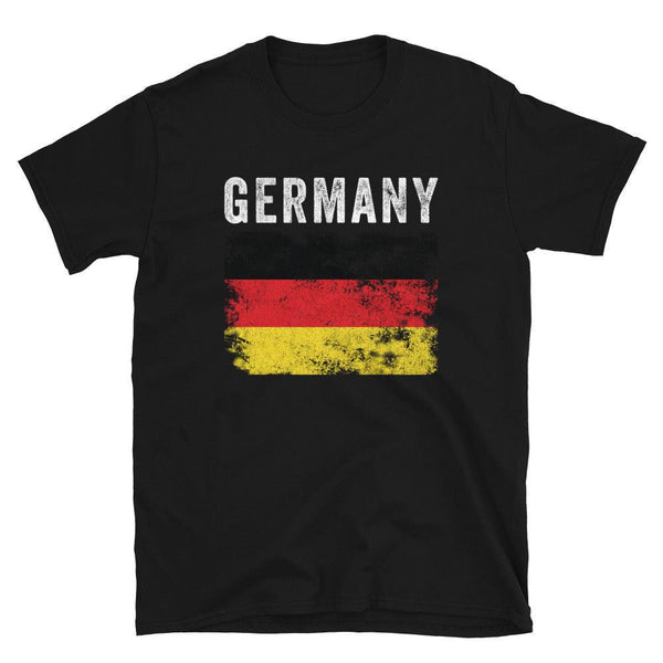 Germany Flag Distressed - German Flag T-Shirt