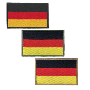 Germany Flag Patch - Iron On/Hook & Loop Patch