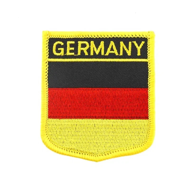 Germany Flag Patch - Sew On/Iron On Patch