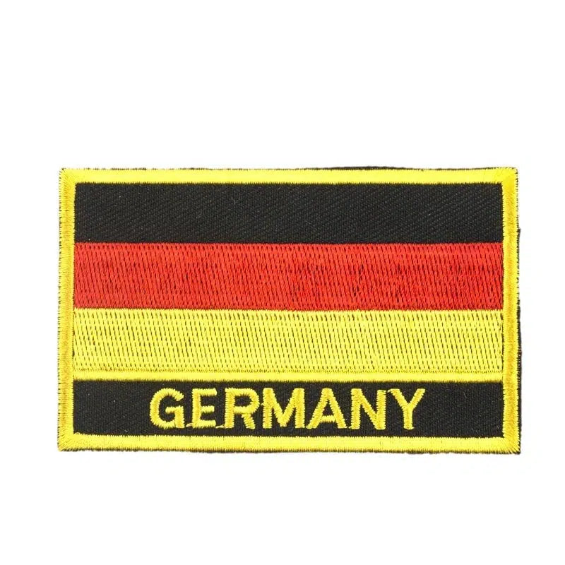 Germany Flag Patch - Sew On/Iron On Patch