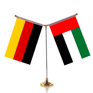 Germany Lebanon Desk Flag - Custom Table Flags (Small)
