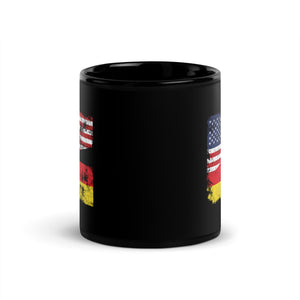 Germany USA Flag Mug