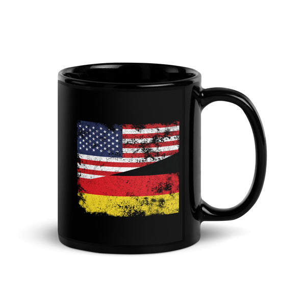 Germany USA Flag Mug