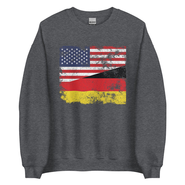 Germany USA Flag Sweatshirt