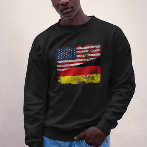 Germany USA Flag Sweatshirt
