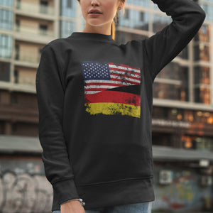 Germany USA Flag Sweatshirt