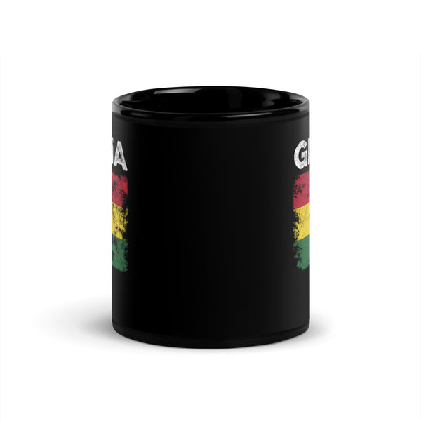 Ghana Flag Distressed - Ghanaian Flag Mug