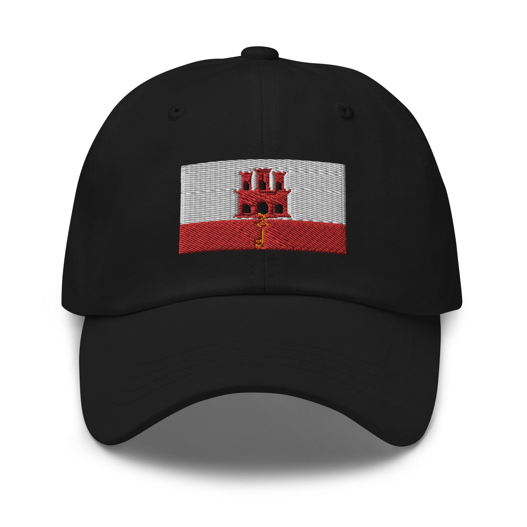 Gibraltar Flag Cap - Adjustable Embroidered Dad Hat