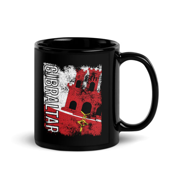 Gibraltar Flag - Distressed Flag Mug