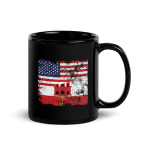 Gibraltar USA Flag Mug