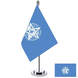 Global Occult Coalition Desk Flag - Small Office Table Flag