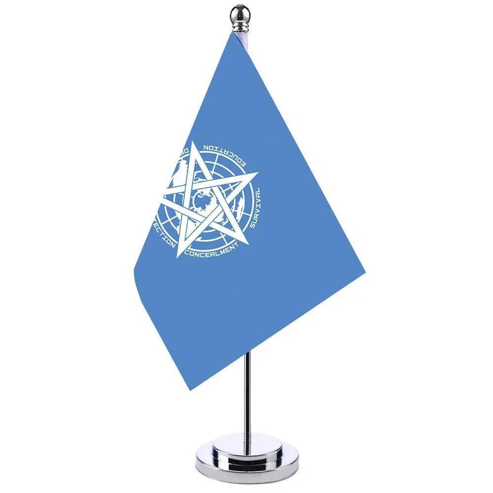 Global Occult Coalition Desk Flag - Small Office Table Flag