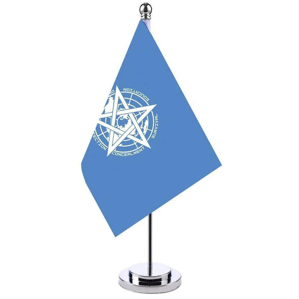 Global Occult Coalition Desk Flag - Small Office Table Flag