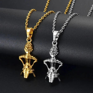 Goddess on the Throne Pendant Necklace