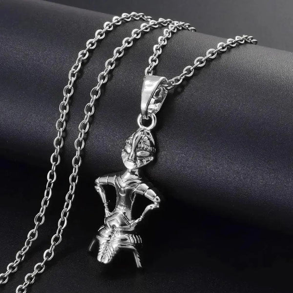 Goddess on the Throne Pendant Necklace