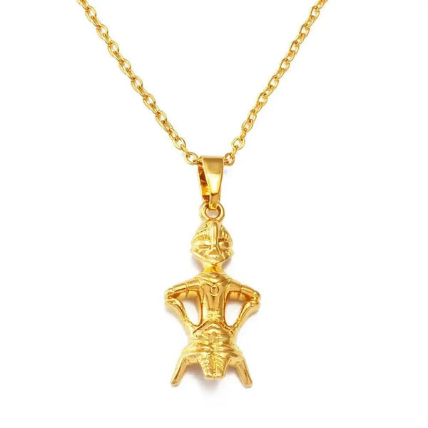 Goddess on the Throne Pendant Necklace