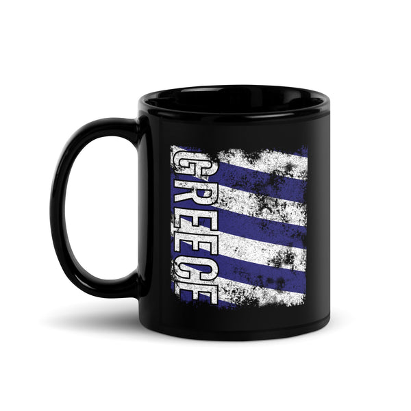 Greece Flag - Distressed Flag Mug