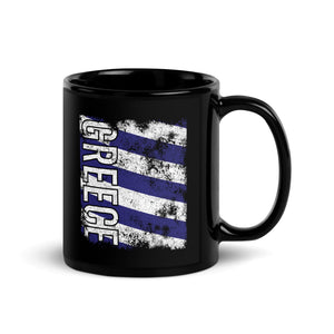 Greece Flag - Distressed Flag Mug