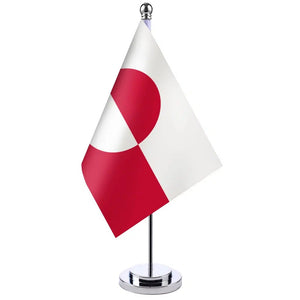 Greenland Desk Flag - Small Office Table Flag