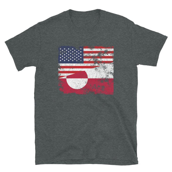 Greenland USA Flag T-Shirt