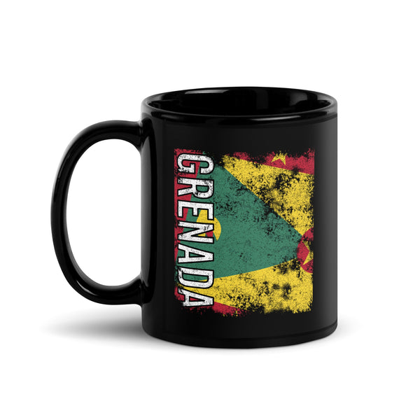 Grenada Flag - Distressed Flag Mug