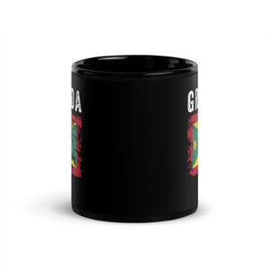 Grenada Flag Distressed - Grenadian Flag Mug