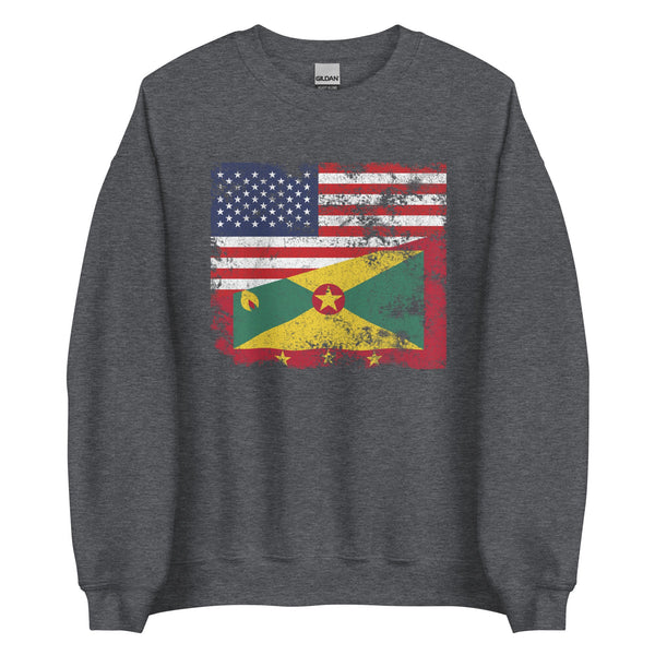 Grenada USA Flag Sweatshirt